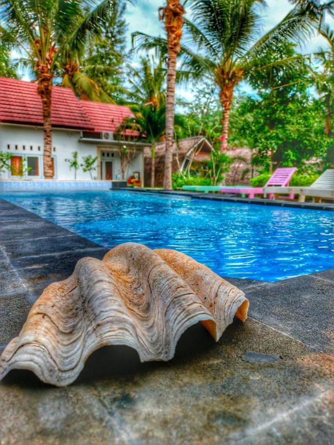 Aquarium Margo Gili Air Hotel Eksteriør billede