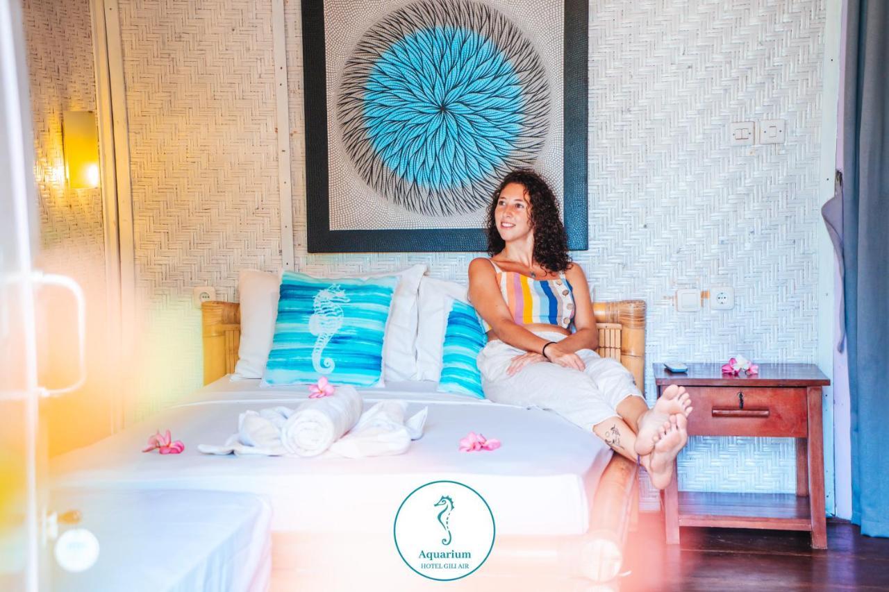 Aquarium Margo Gili Air Hotel Eksteriør billede