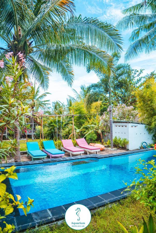 Aquarium Margo Gili Air Hotel Eksteriør billede