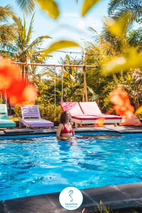 Aquarium Margo Gili Air Hotel Eksteriør billede